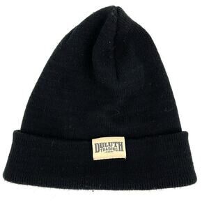 Duluth Trading Unisex Men Women Black Acrylic‎ Fleece Beanie Hat one size Adult
